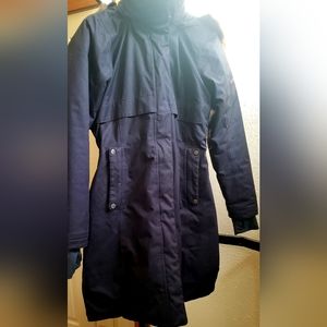 Columbia long coat. Grey size medium.
